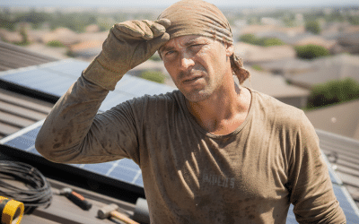 The Hidden Dangers of Heat Stress for Roofers…